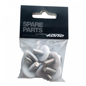 M6 Tornillos Cabeza REDONDA - 15mm + ARANDELA Plástico