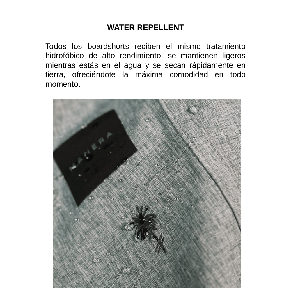 water-repellent